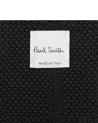 schwarze Strick Krawatte von Paul Smith