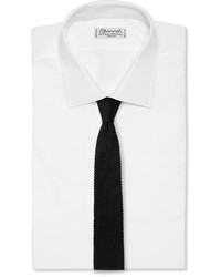 schwarze Strick Krawatte von Burberry
