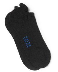 schwarze Strick Socken von Falke