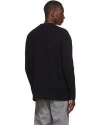 schwarze Strick Strickjacke von Acne Studios