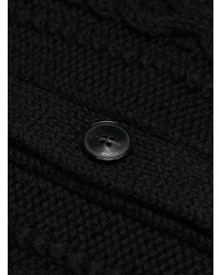 schwarze Strick Strickjacke von Valentino