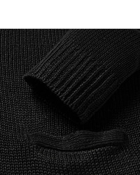 schwarze Strick Strickjacke von Polo Ralph Lauren