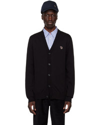 schwarze Strick Strickjacke von Ps By Paul Smith