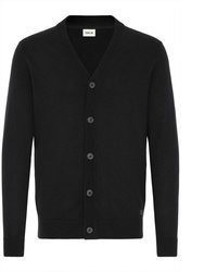schwarze Strick Strickjacke von Solid