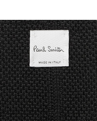 schwarze Strick Wollkrawatte von Paul Smith