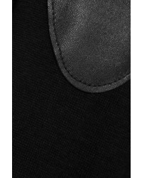 schwarze Strickjacke mit einer offenen Front von Maison Martin Margiela
