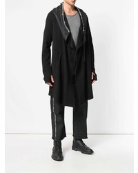 schwarze Strickjacke mit einer offenen Front von Lost & Found Rooms