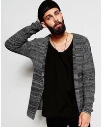 schwarze Strickjacke von Asos