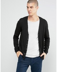 schwarze Strickjacke von Asos