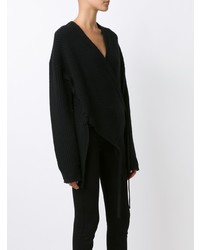 schwarze Strickjacke von Proenza Schouler