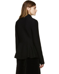 schwarze Strickjacke von Alexander McQueen