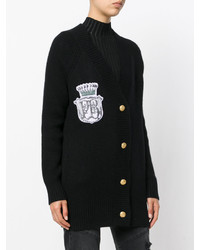 schwarze Strickjacke von PIERRE BALMAIN