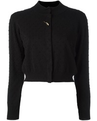 schwarze Strickjacke von Class Roberto Cavalli