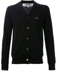 schwarze Strickjacke von Comme des Garcons