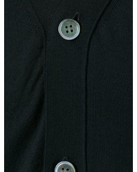 schwarze Strickjacke von Comme des Garcons