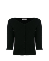 schwarze Strickjacke von D-Exterior