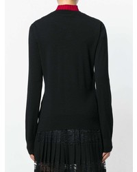 schwarze Strickjacke von Dolce & Gabbana