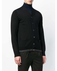 schwarze Strickjacke von Sacai