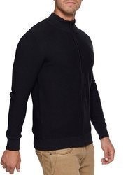 schwarze Strickjacke von INDICODE