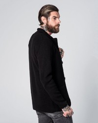 schwarze Strickjacke von Key Largo