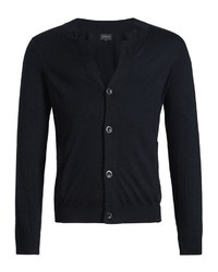 schwarze Strickjacke von khujo