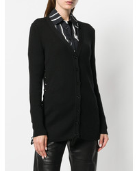 schwarze Strickjacke von Moschino