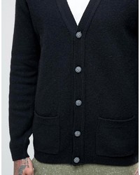 schwarze Strickjacke von Asos