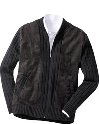 schwarze Strickjacke von MARCO DONATI