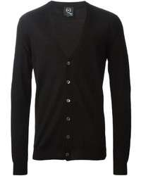 schwarze Strickjacke von McQ by Alexander McQueen