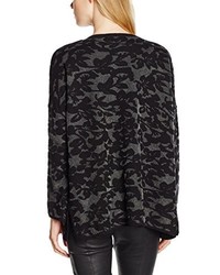 schwarze Strickjacke von Pedro del Hierro