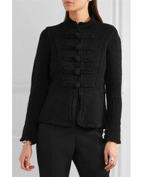 schwarze Strickjacke von Co