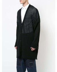 schwarze Strickjacke von Yohji Yamamoto