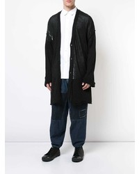 schwarze Strickjacke von Yohji Yamamoto