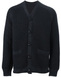 schwarze Strickjacke von Sacai