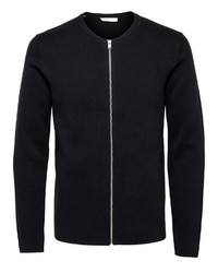 schwarze Strickjacke von Selected Homme