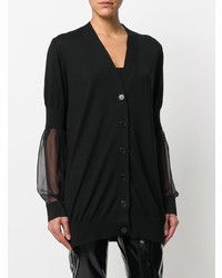 schwarze Strickjacke von Givenchy