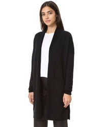 schwarze Strickjacke von Vince