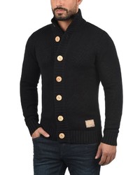 schwarze Strickjacke von Solid