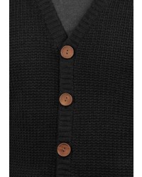 schwarze Strickjacke von Solid