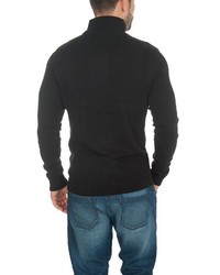 schwarze Strickjacke von Solid