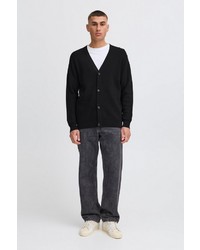 schwarze Strickjacke von Solid