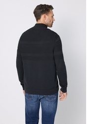 schwarze Strickjacke von STREET ONE MEN