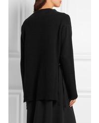 schwarze Strickjacke von Prada