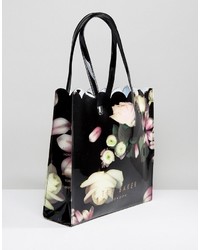 schwarze Taschen mit Blumenmuster von Ted Baker