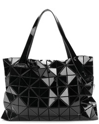 schwarze Taschen mit geometrischem Muster von Bao Bao Issey Miyake