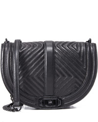 schwarze Taschen mit geometrischem Muster von Rebecca Minkoff