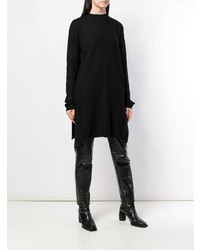 schwarze Tunika von Rick Owens