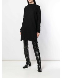 schwarze Tunika von Rick Owens