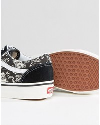 schwarze Turnschuhe von Vans