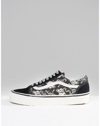 schwarze Turnschuhe von Vans